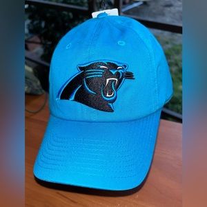 NFL Team Apparel Embroidered Carolina Panthers Baseball Cap Hat One Size